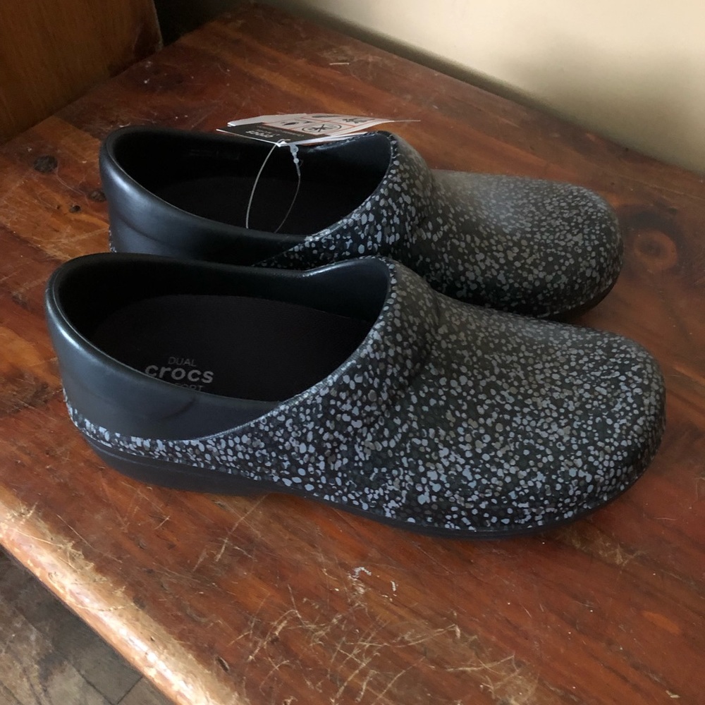 Crocs nursing clogs